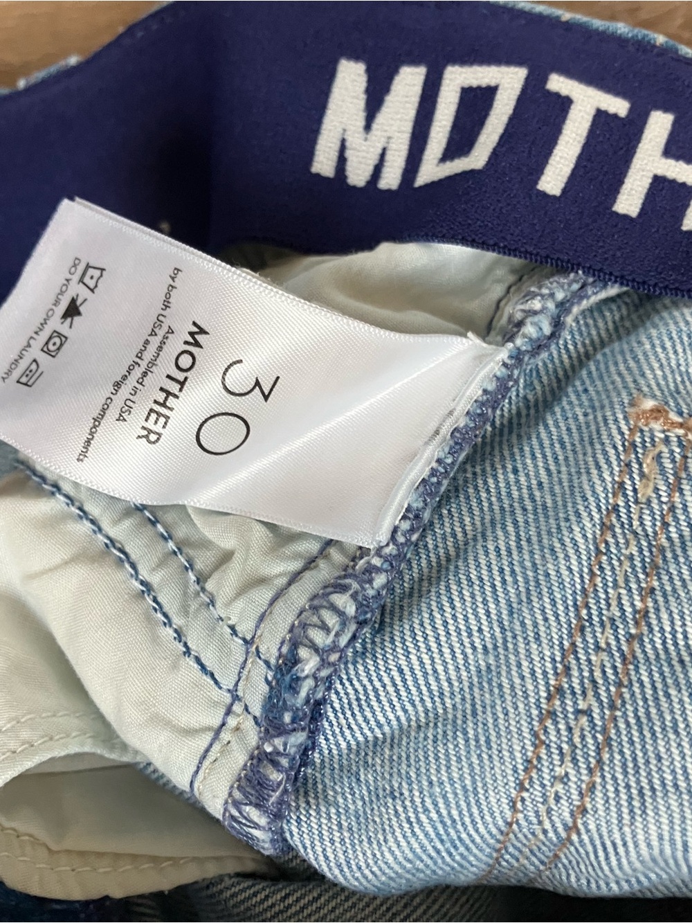 MOTHER denim jeans size 30 - Picture 2 of 14